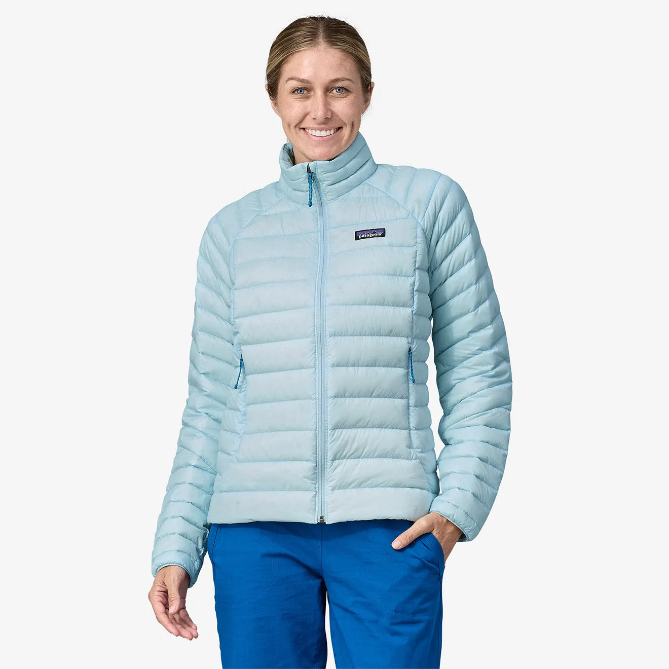 Patagonia Womens Down Sweater Chilled Blue