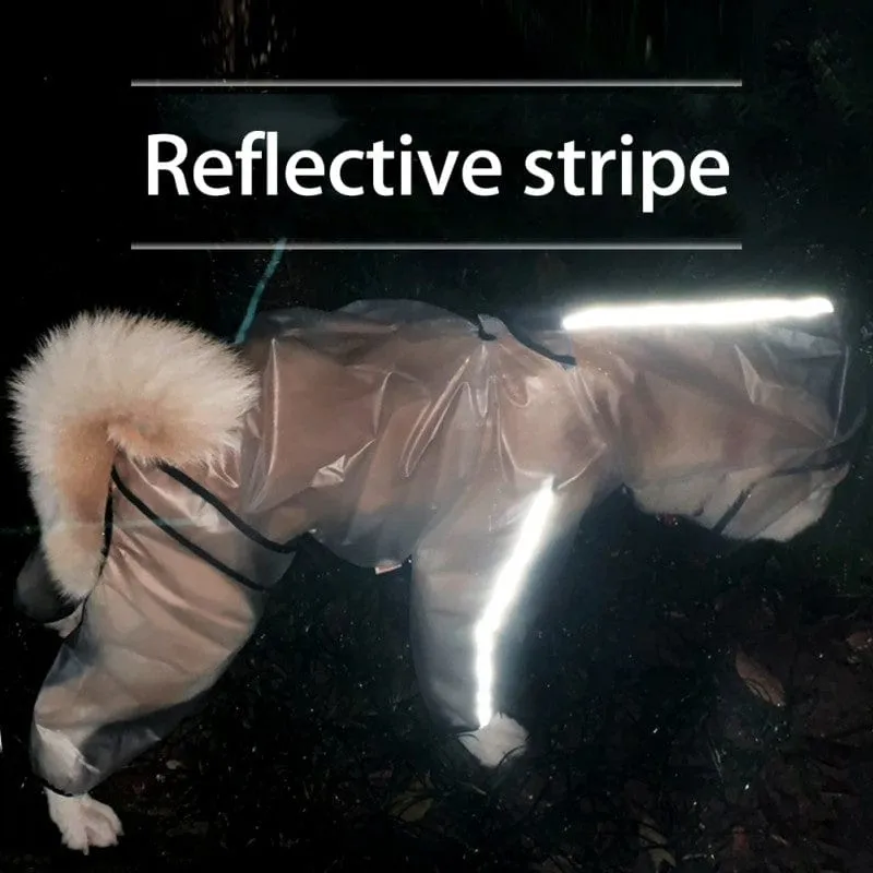 "Rainy Daze" Waterproof Pet Raincoat