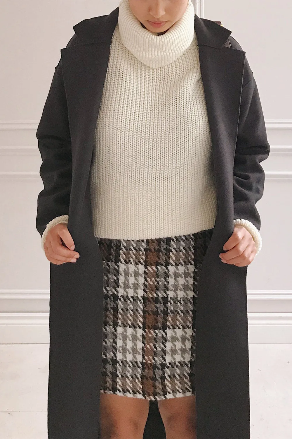 Rennes Burgundy | Knit Turtleneck Sweater