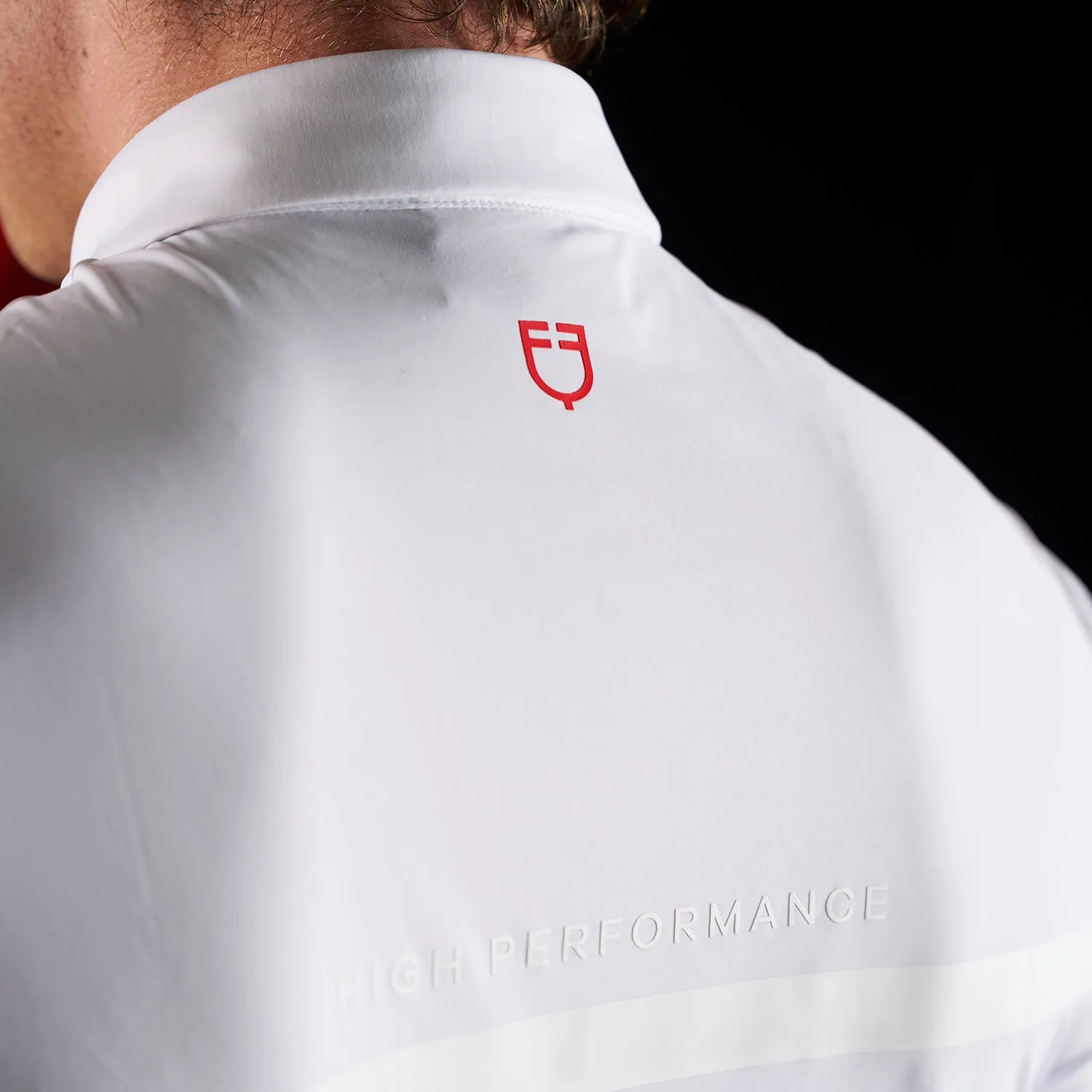 Ridertech Men's Short Sleeve Show Shirt with Zip