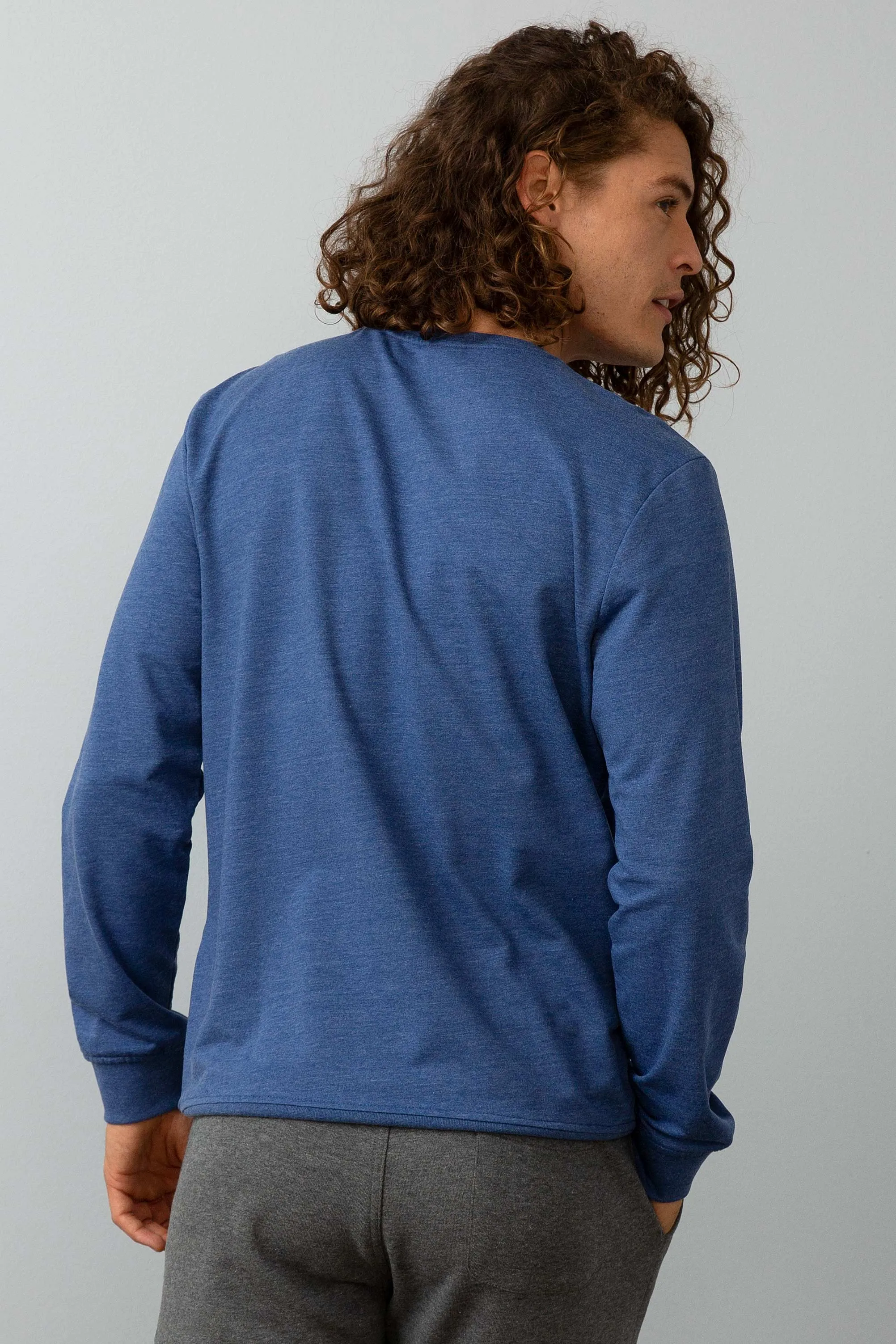 Sweatshirt MELOS NAVY BLUE