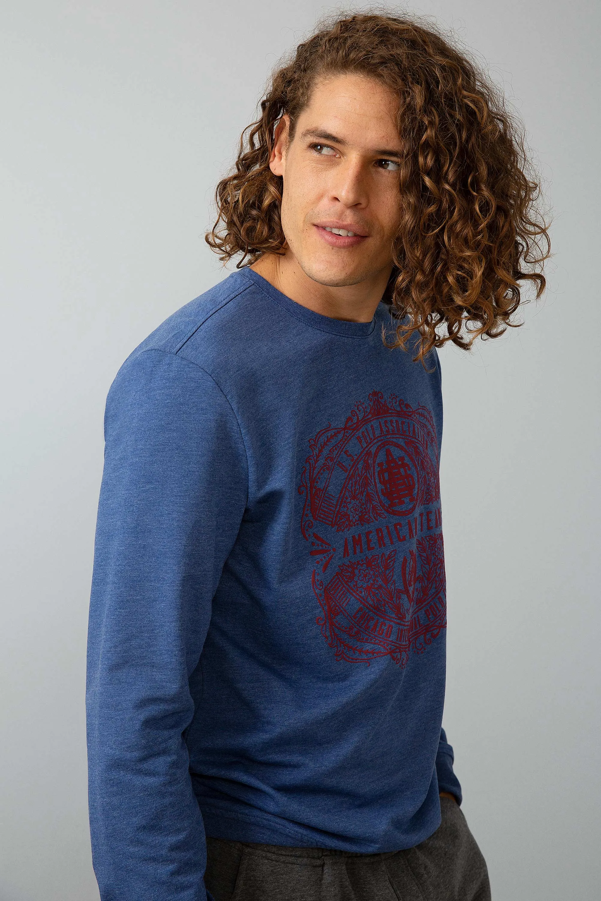 Sweatshirt MELOS NAVY BLUE