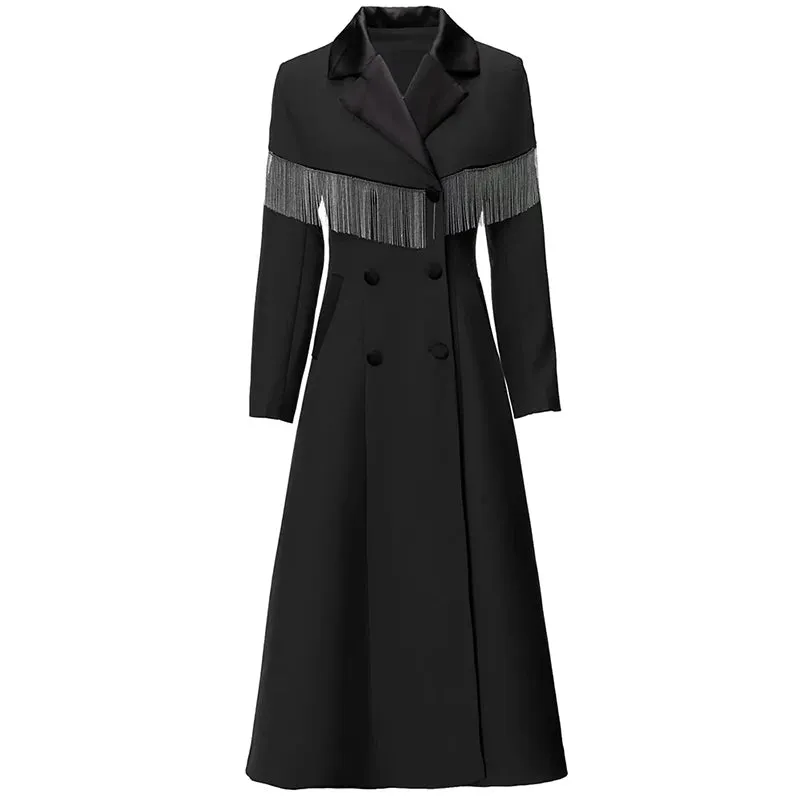 Tassel Trench Coat