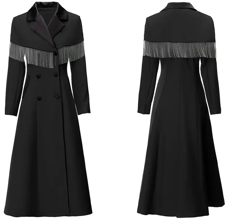 Tassel Trench Coat