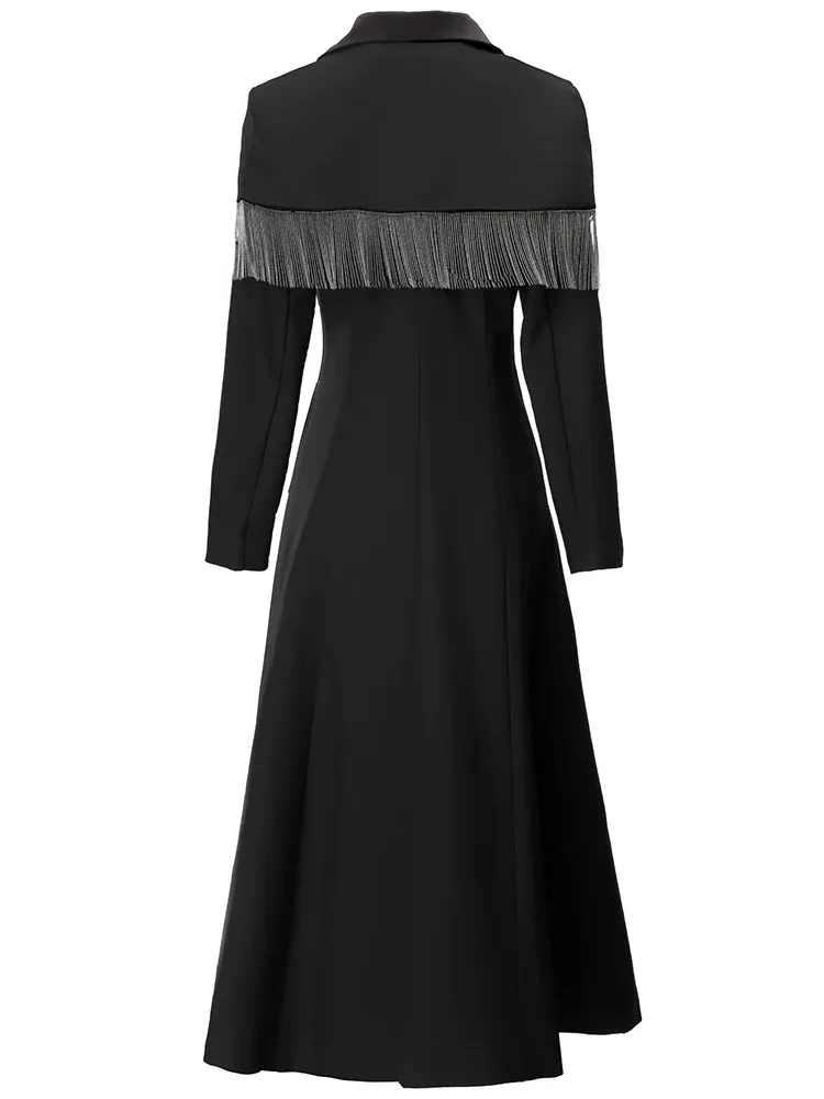Tassel Trench Coat