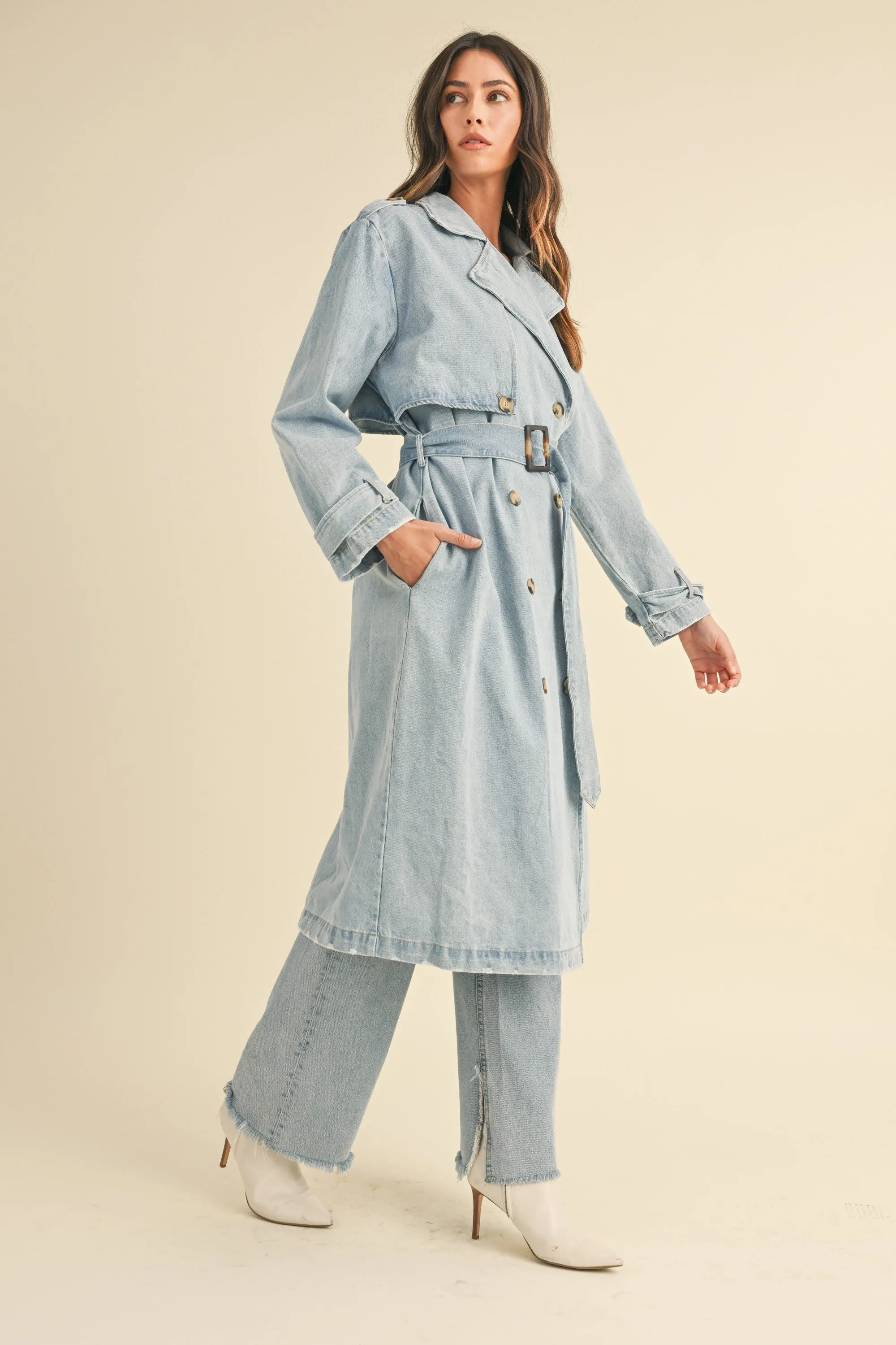 Tiffany Denim Trench